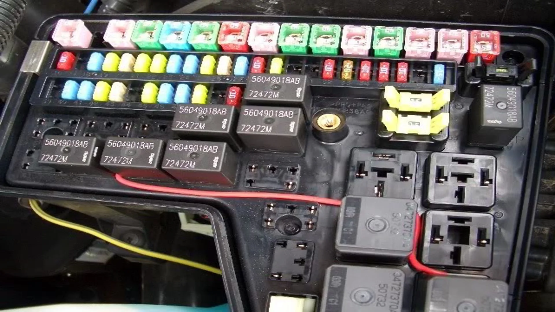 Dodge Ram 3500 Fuse Box Diagram