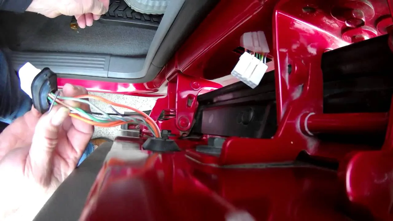 Dodge Ram Rear Door Wiring Harness Fix