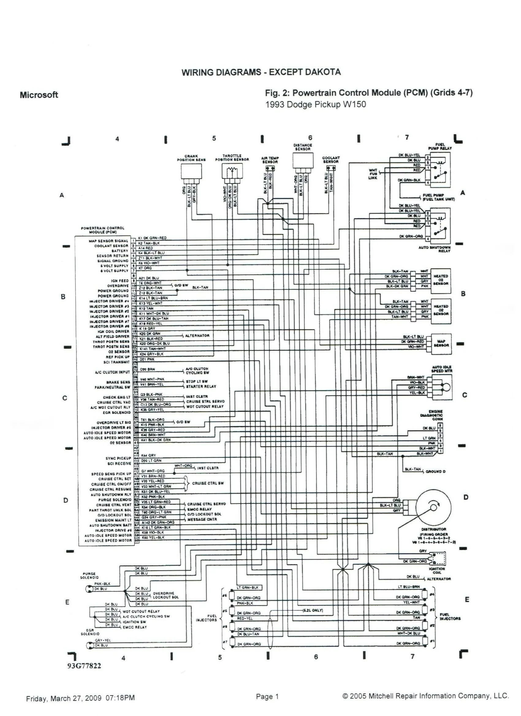 Dodge Ram Wiring Diagrams