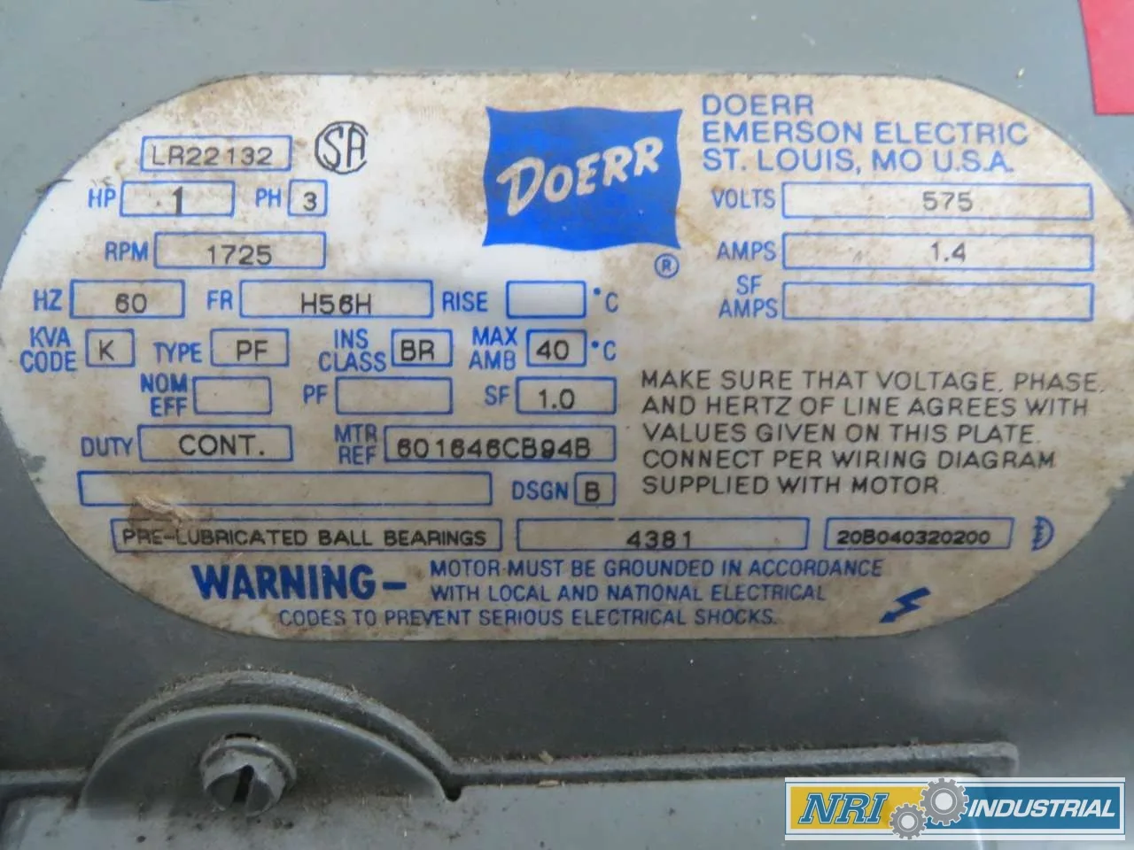 Doerr Lr22132 Electric Motor Wiring Diagram Wiring Diagram Doerr Electric Motor Lr22132