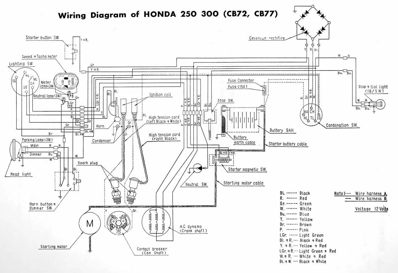 Dohc Cb750 Chopper Wiring Diagram Wiring Diagram Electrical Diagram Electrical Wiring