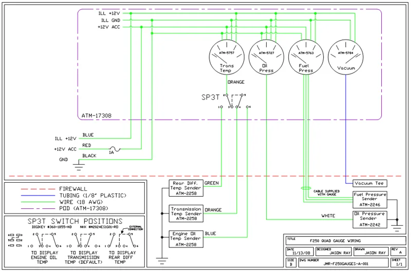 Dolphin Tach Wiring Diagram