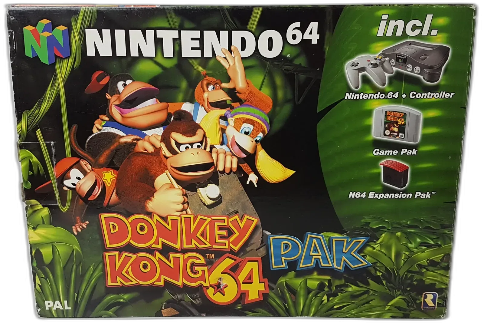 Donkey Kong 64 Expansion Pak Bundle For Nintendo 64