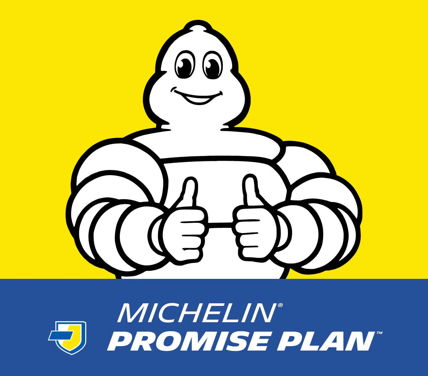 Download Michelin Blue Yellow Logo Wallpaper