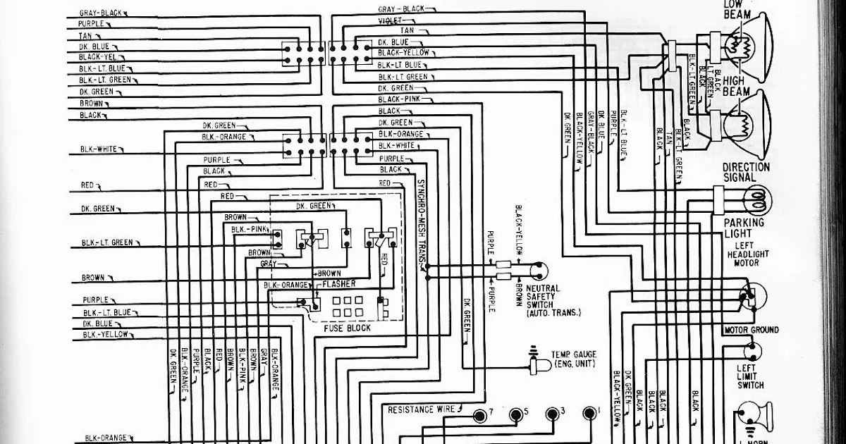 ムDownload Pdf 1965 Chevy Impala Ignition Switch Wiring Diagram
