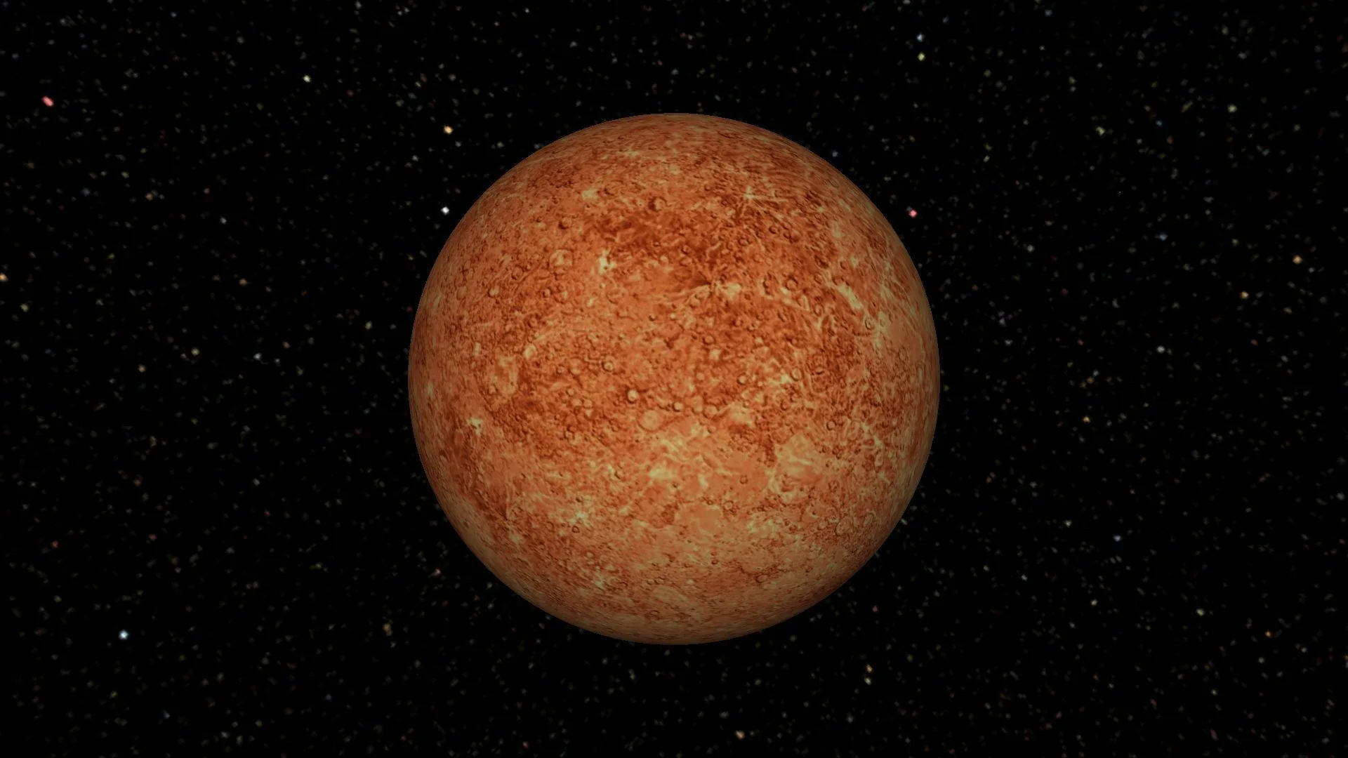 Download Red Colored Mercury Wallpaper