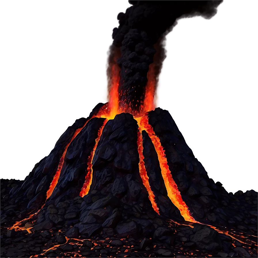 Download Volcanic Lava Blast Png Vvx