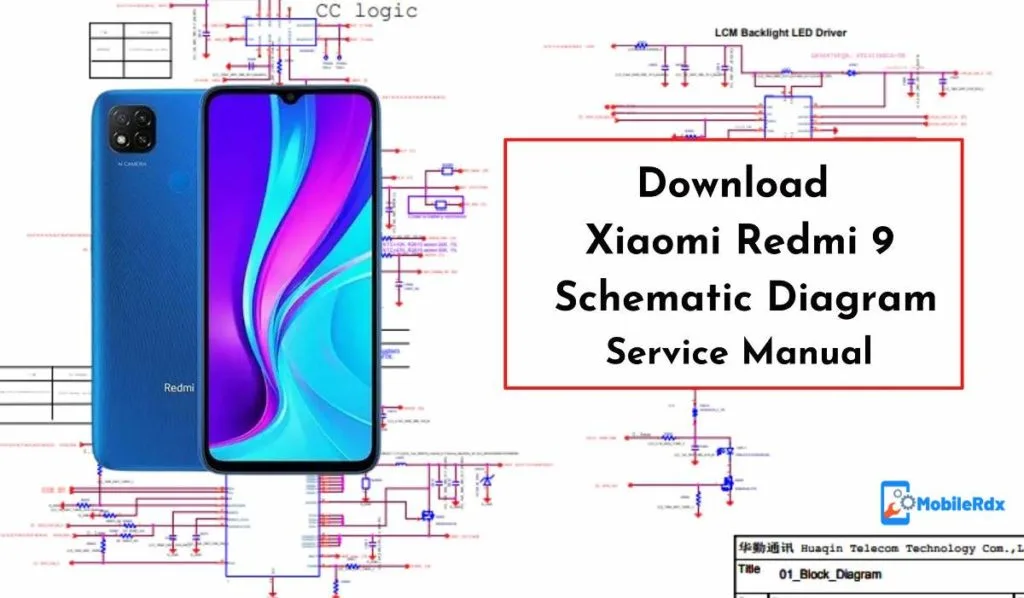 Download Xiaomi Redmi 9 Schematic Diagram Service Manual