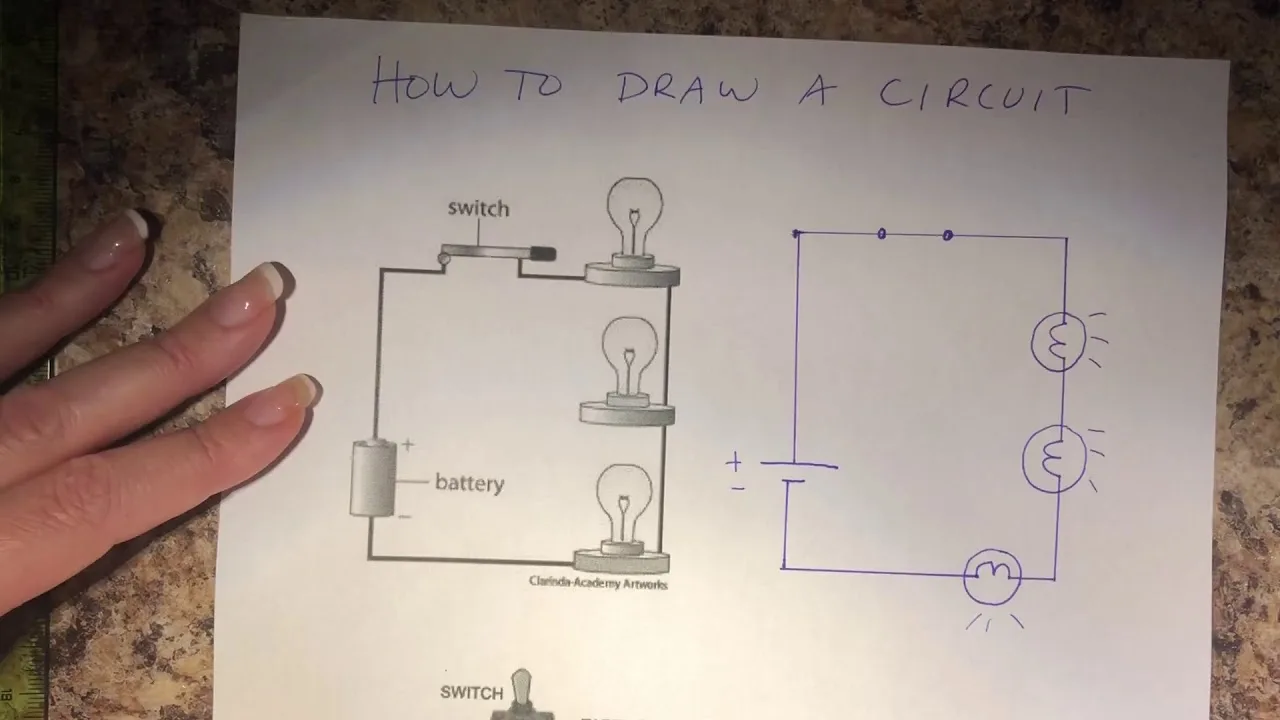 Draw A Circuit Diagram Using Symbols