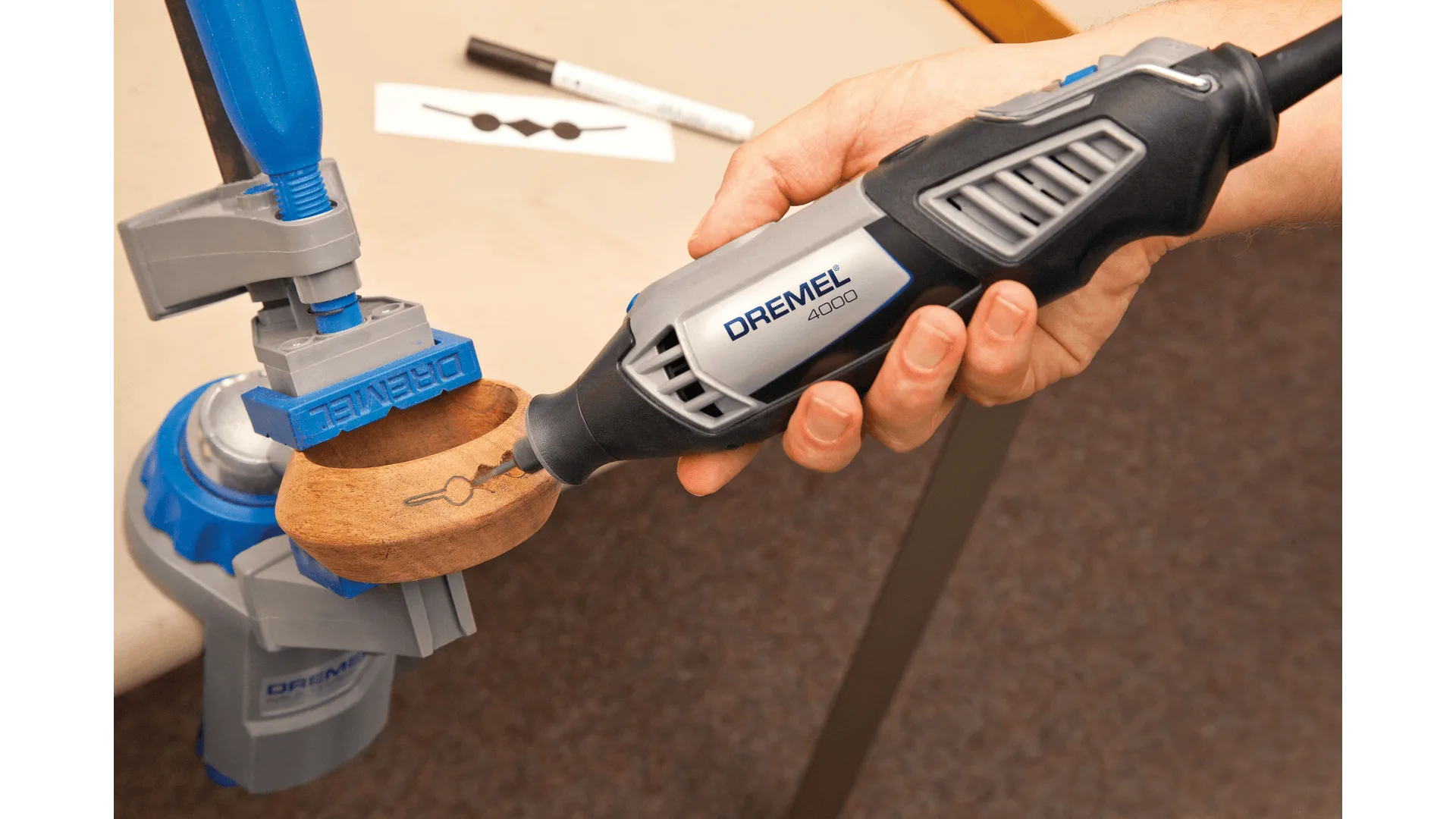 Dremel 4000 Kabelgebundene Werkzeuge Dremel