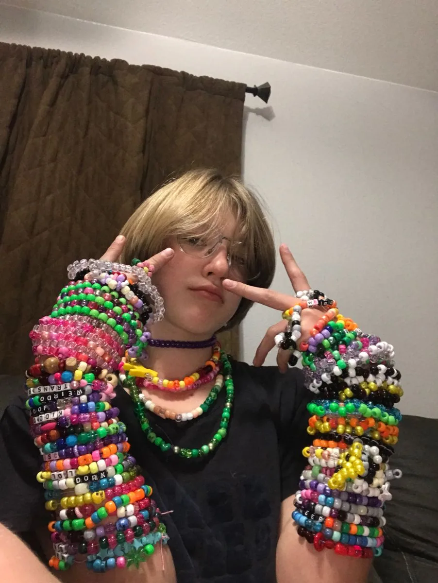 Drip Aka All My Kandi My Full Face Kandi Diy Kandi Kandi Cuff