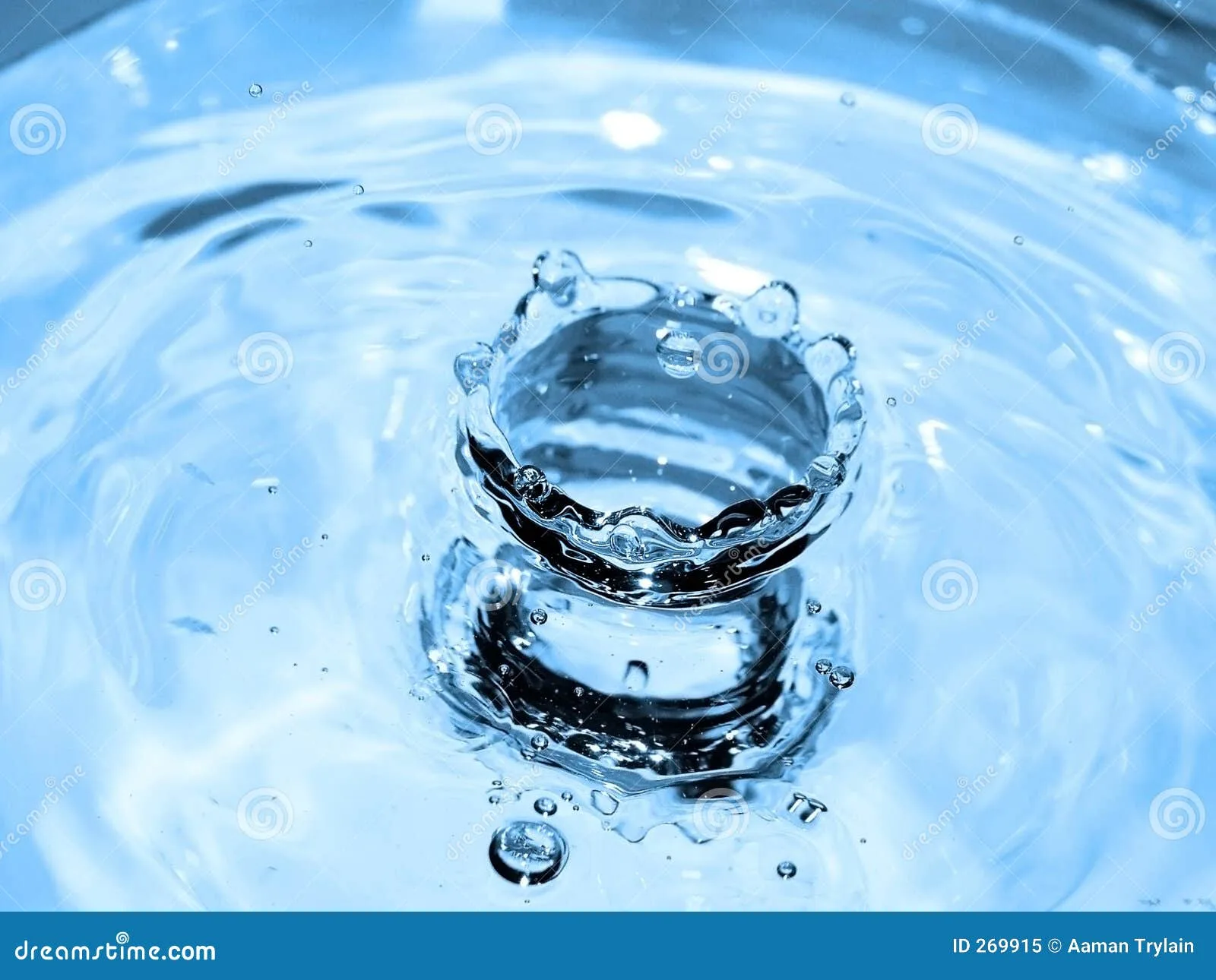 Drop Stock Image Image Of Clean Blue Drops Backdrop 269915