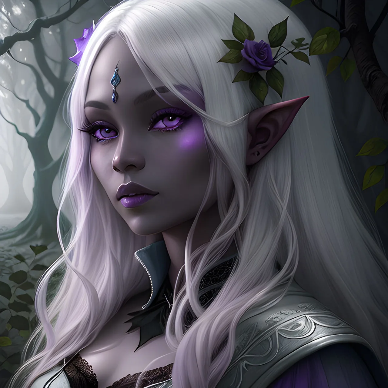Drow Female By Thyraisravarna On Deviantart