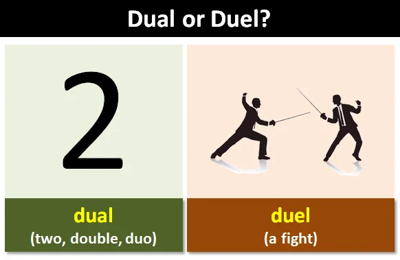Dual Or Duel