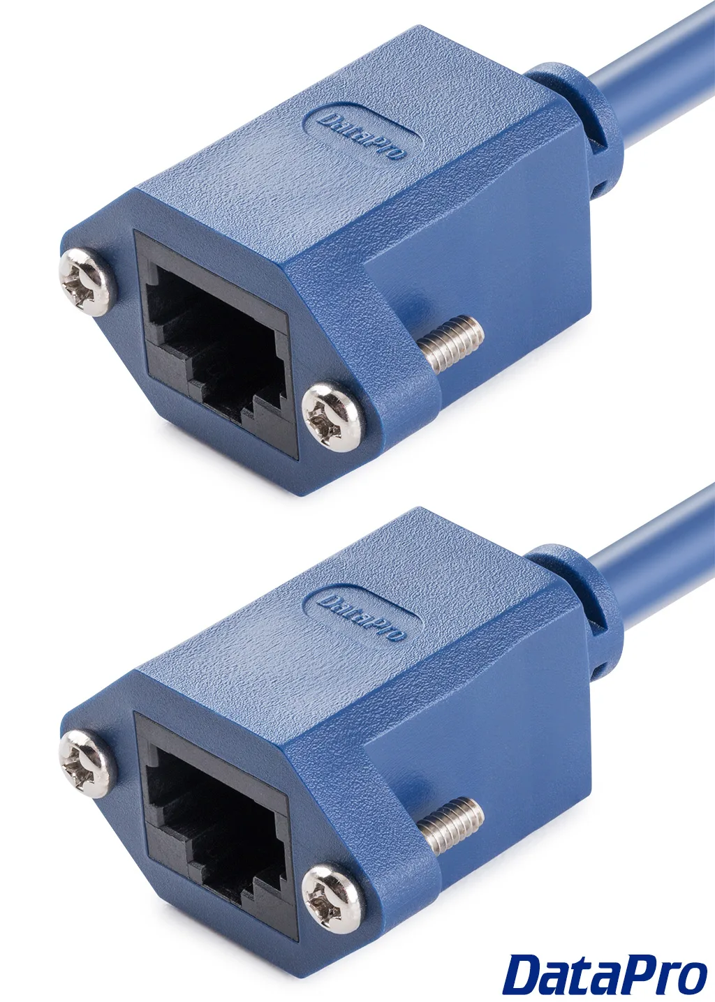 Dual Panel Mount Ethernet Rj45 Cat5E Cable Datapro