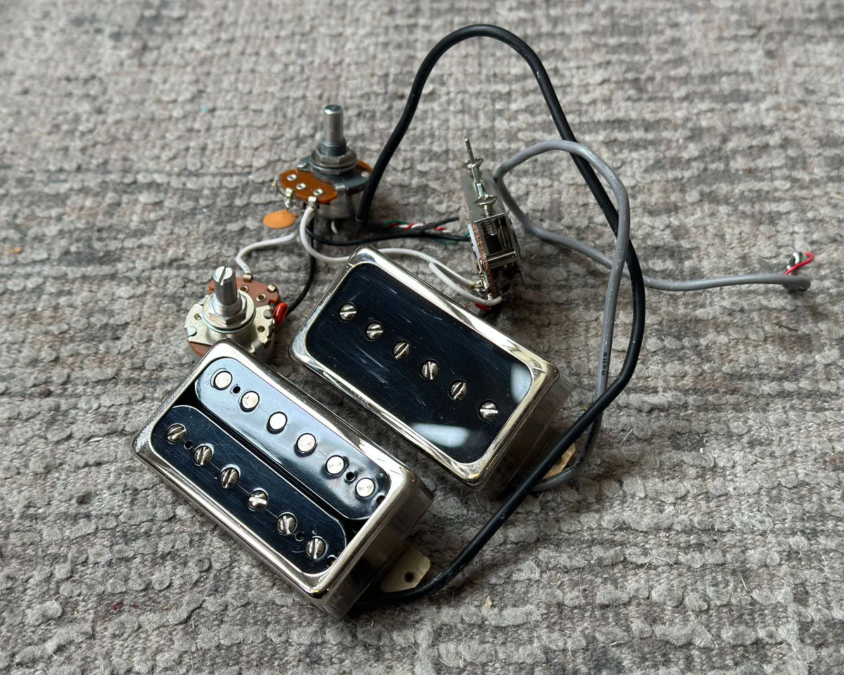 Duesenberg Starplayer Pickup Set With Wiring Found Sound
