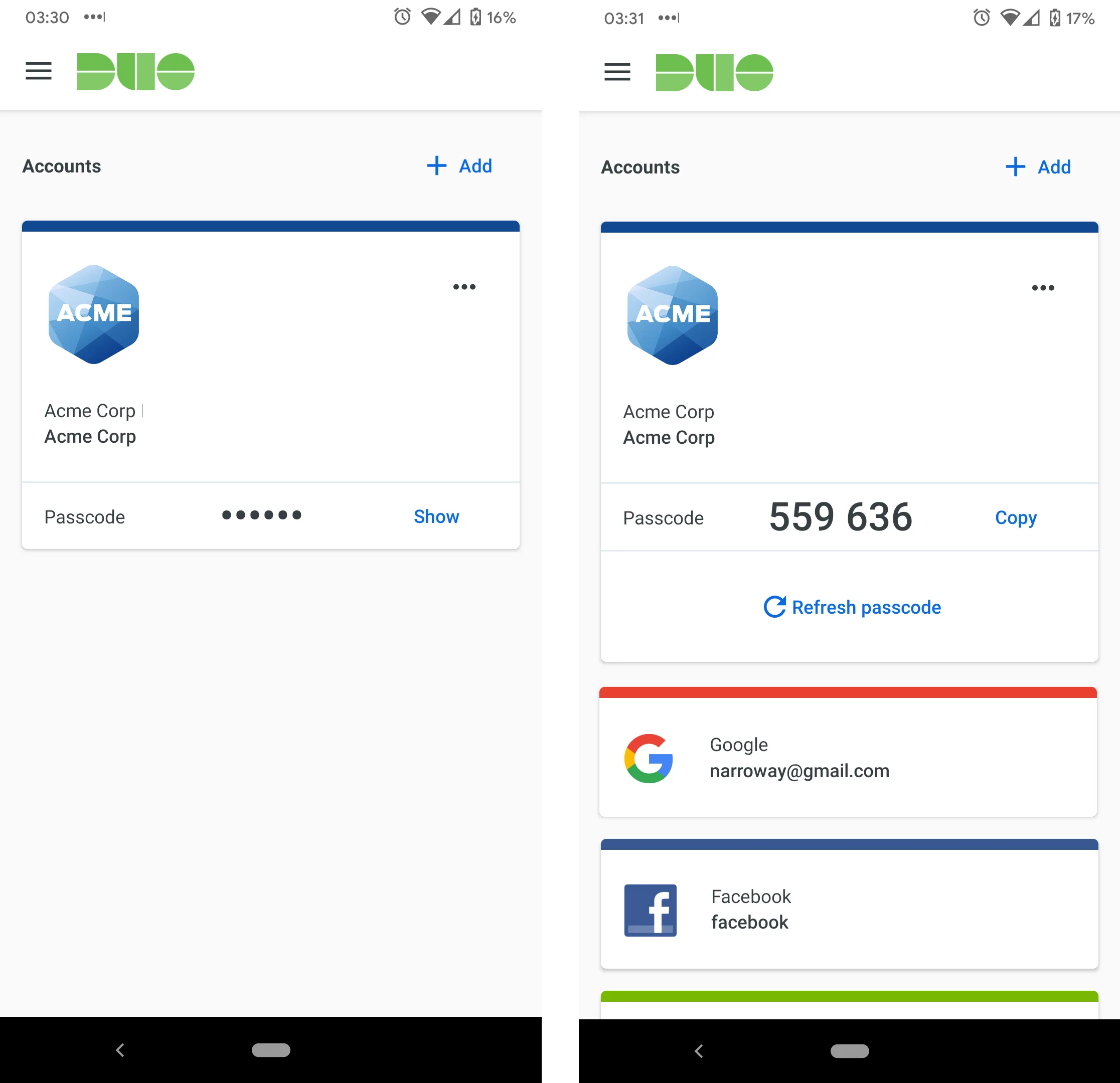 Duo Mobile On Android Guide To Two Factor Authentication Duo Security
