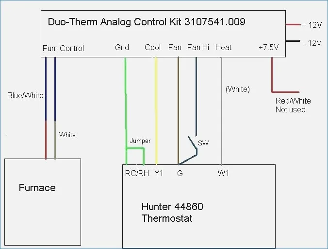 Duo Therm Wiring Diagram For Thermostat At Michele Fields Blog