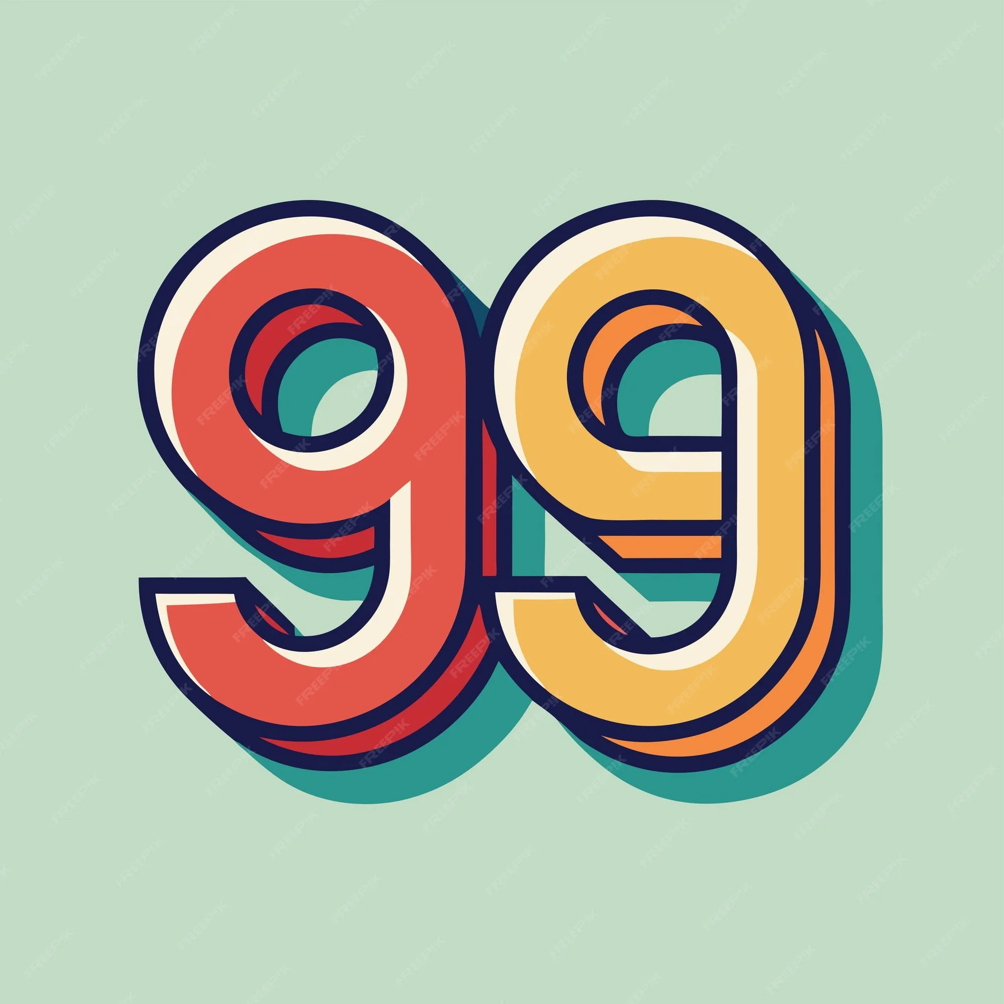 Dynamic 96 Crafting A Unique Vector Logo Icon Featuring The Number 96 Premium Ai Generated Vector