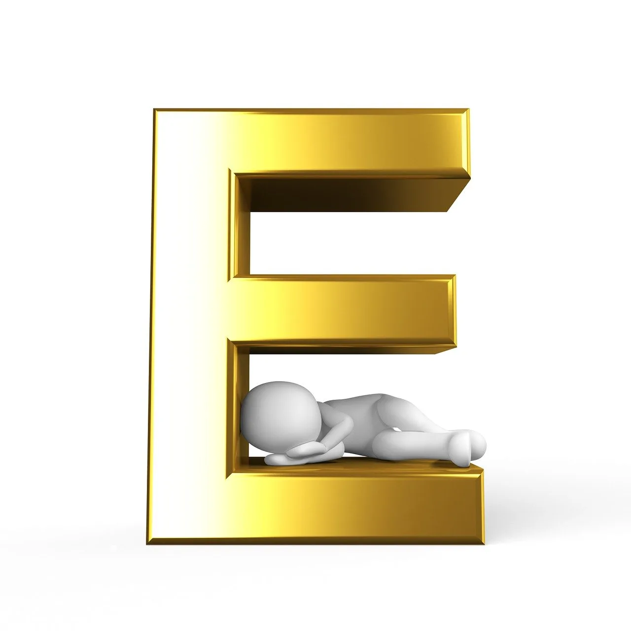 E Alphabet Letter