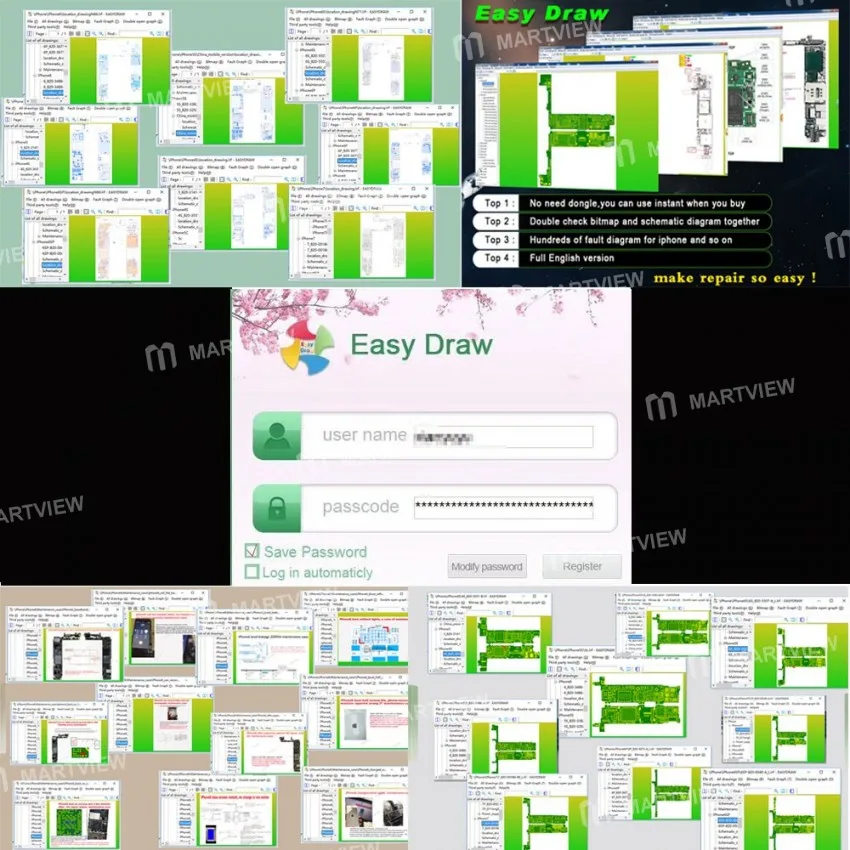 Easy Draw Repairing Schematic Diagram Circuit Diagram Bitmap For Iphone Ipad Samsung Xiaomi