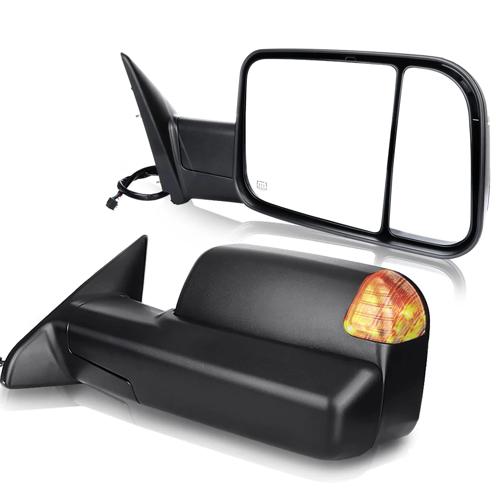 ミラー Eccpp Towing Mirror Replacement Fit Dodge 94 01 Ram 1500 94 02 Ram 25 20191022224147 01239