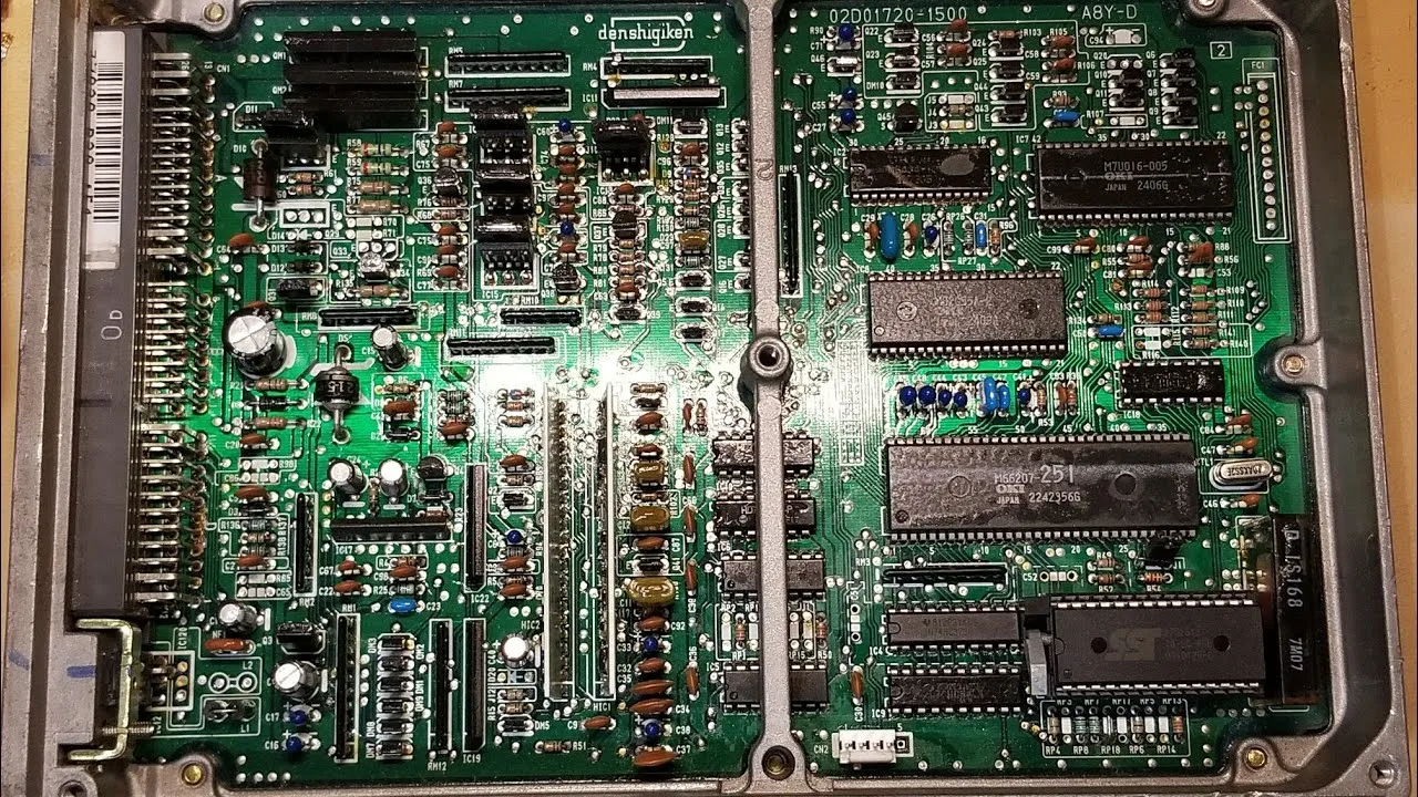 Ecu Circuit Board Diagram