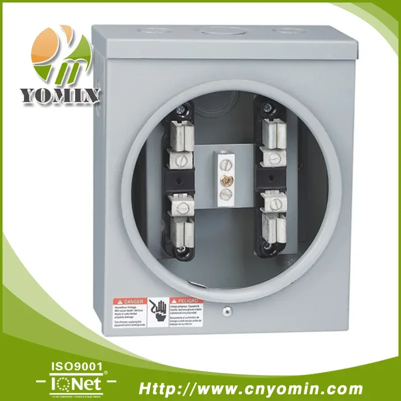 Electric Meter Socket 120V Diagram