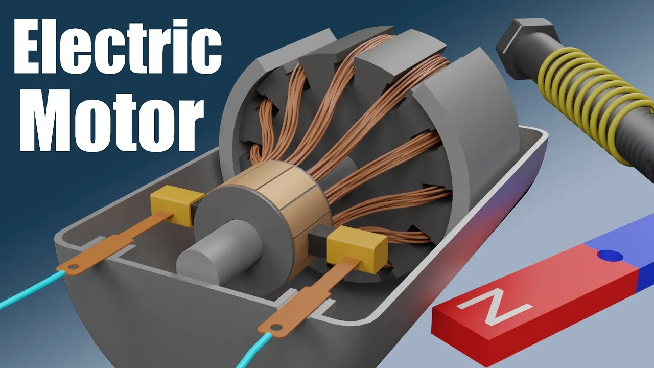 Electric Motor Animation