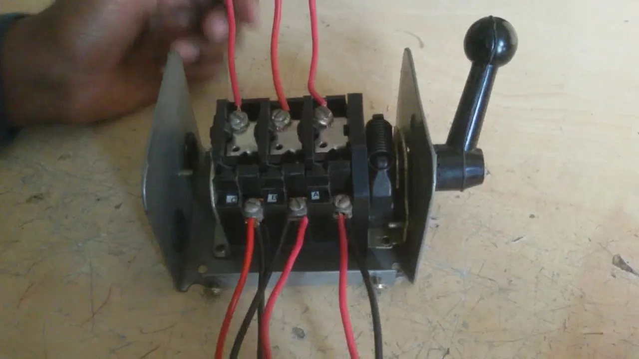 Electric Motor Reversing Switch Wiring