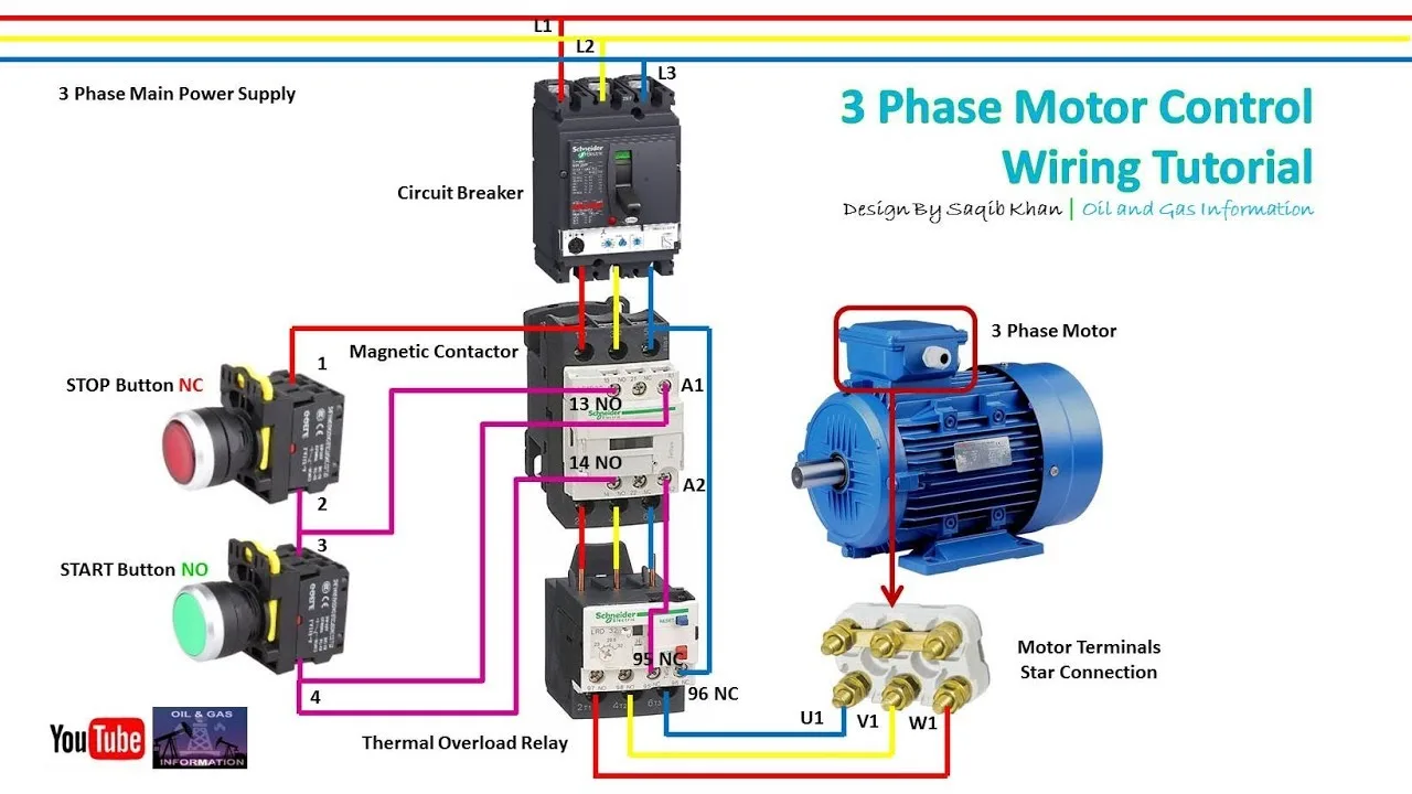 Electric Motor Wiring Diagrams Explained