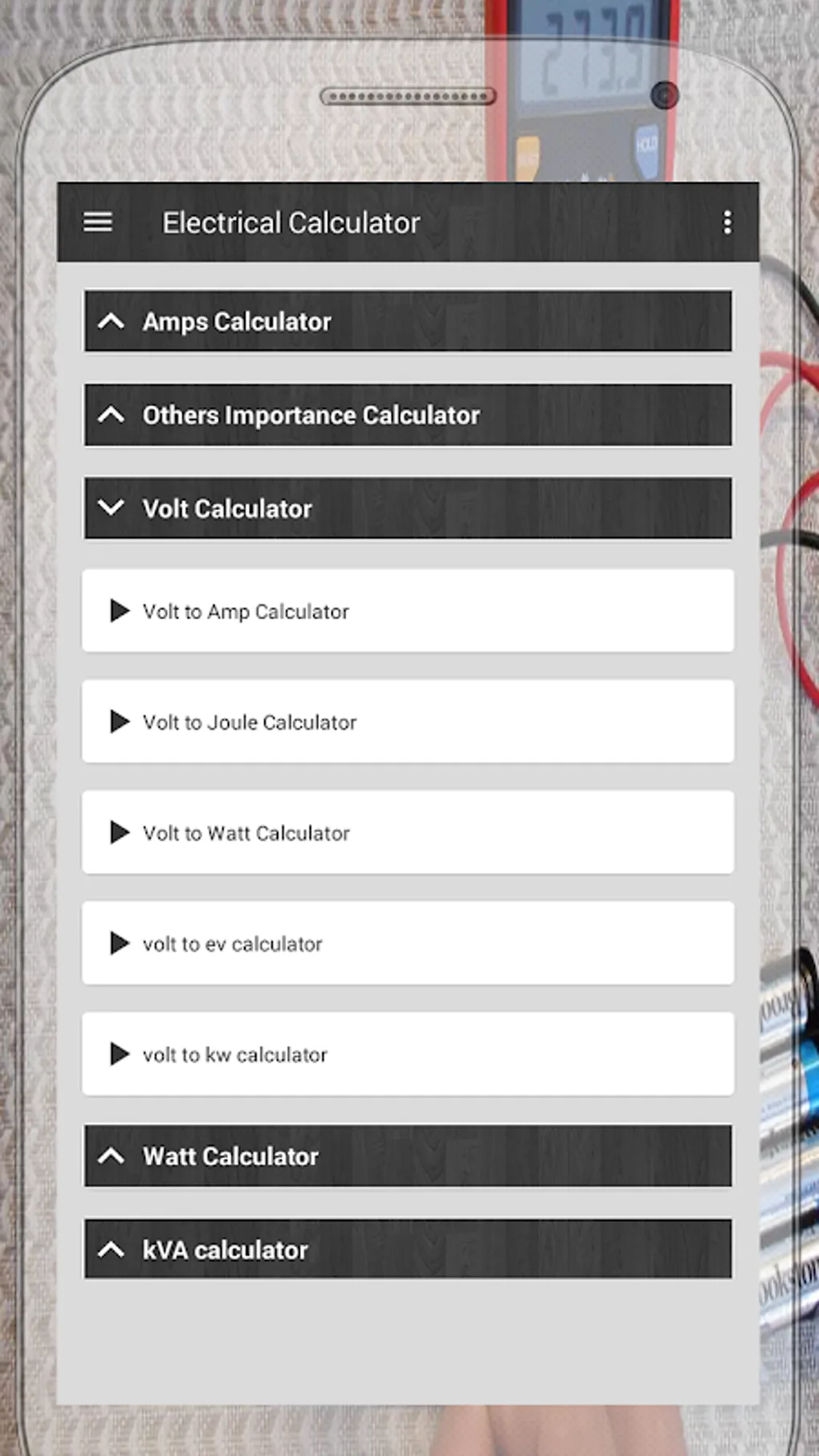 Electrical Calculator Apk Para Android Download