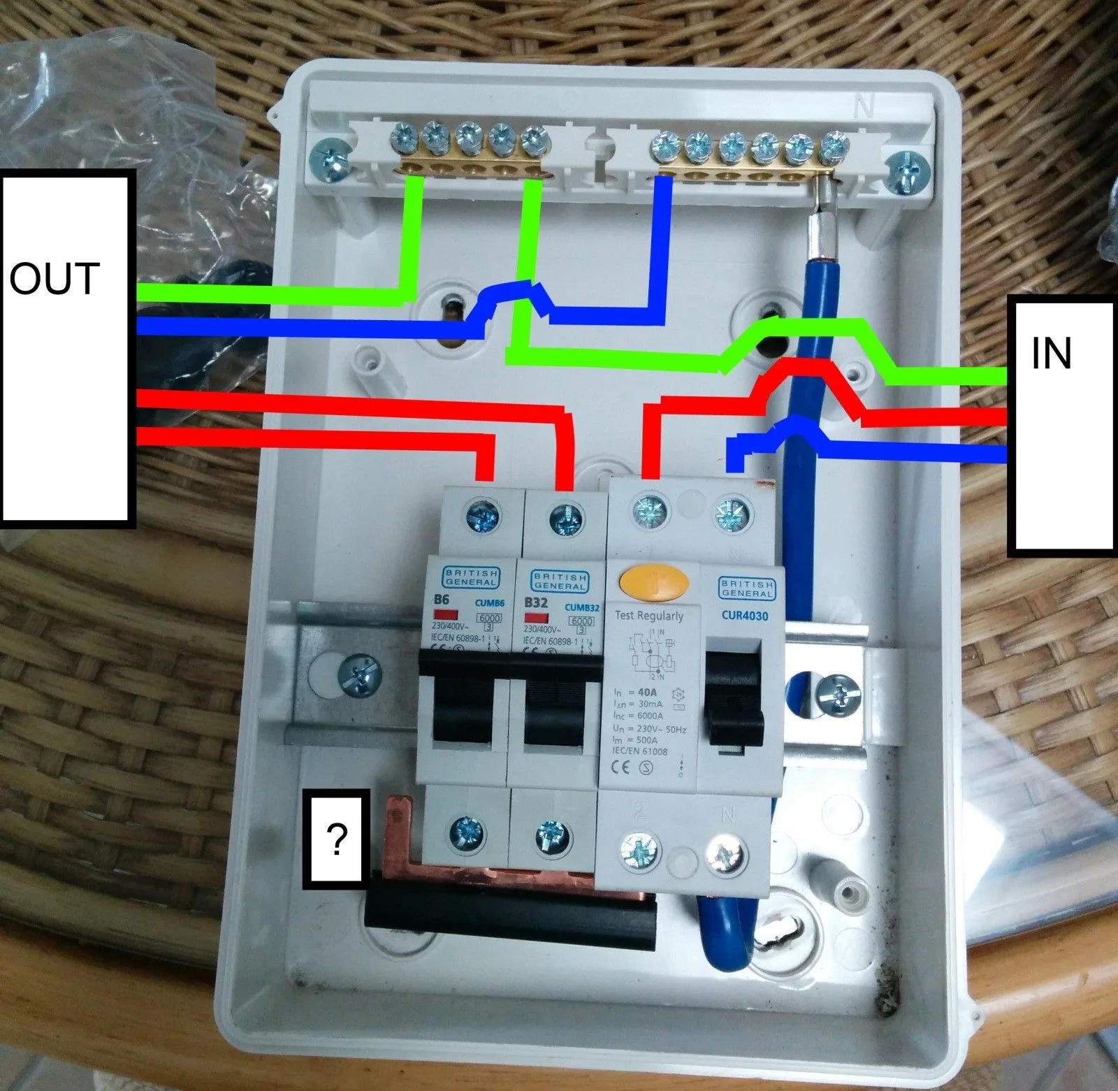 Electrical Consumer Unit Wiring Diagram Diagram Diagramtemplate Diagramsample Elektrische