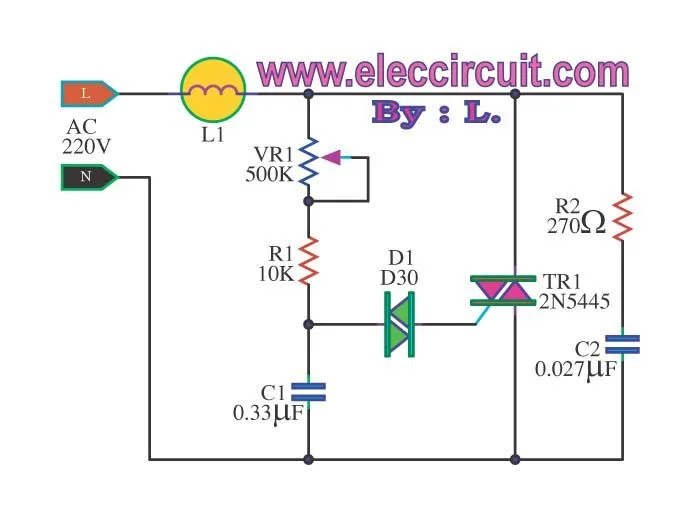 Electrical Diagram For Dimmer Switch