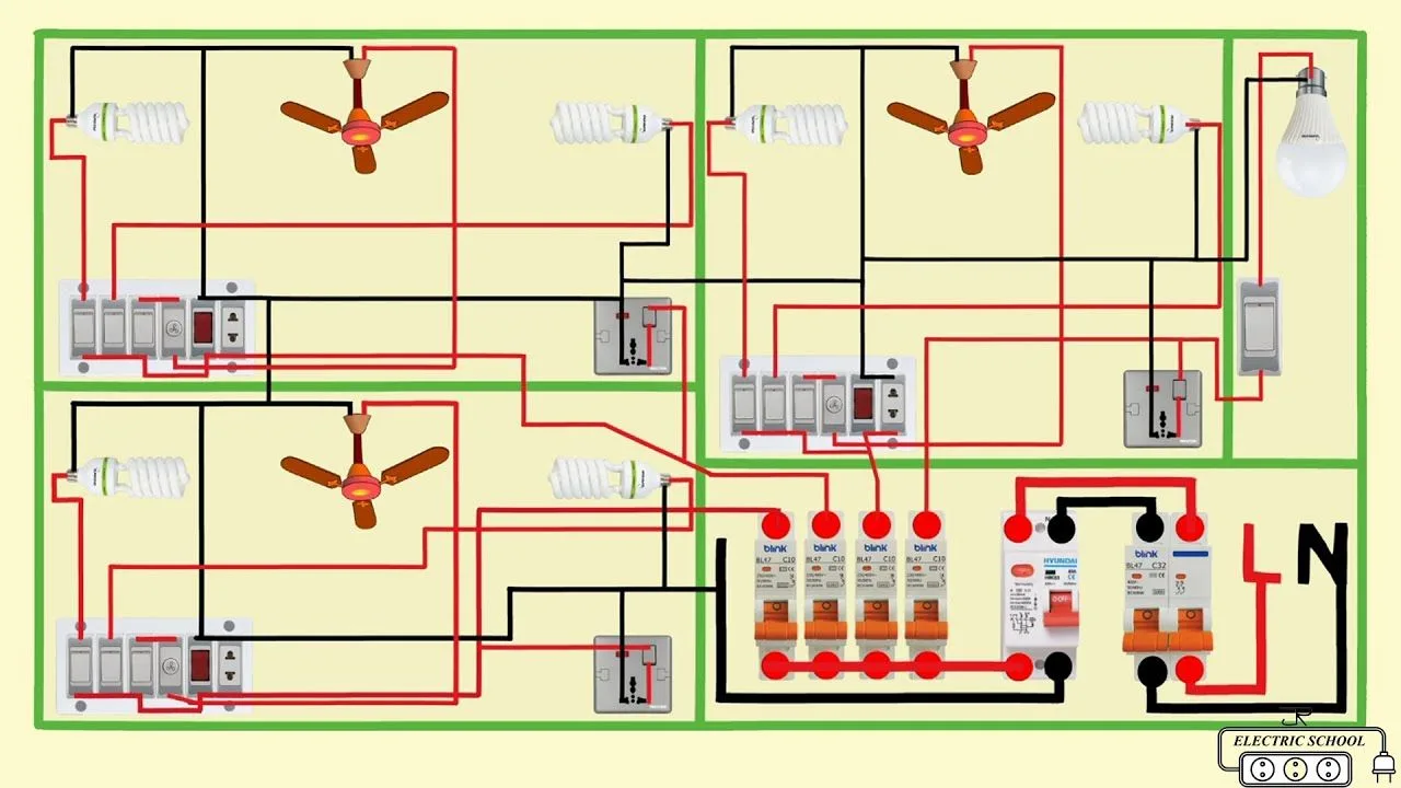 Electrical Installation Circuit Diagrams