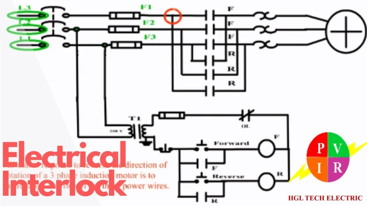 Electrical Interlocking Control Circuit Diagram
