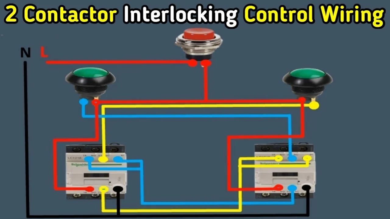 Electrical Interlocking Control Circuit Diagram