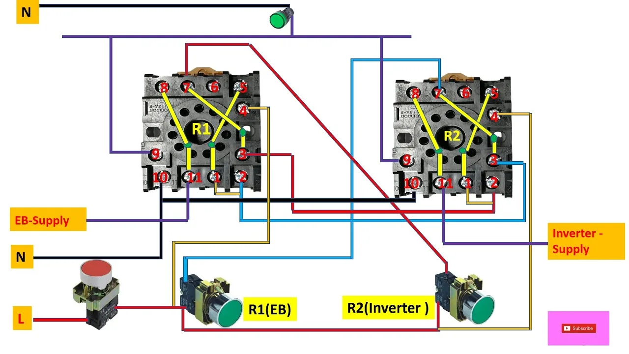 Electrical Interlocking Control Circuit Diagram