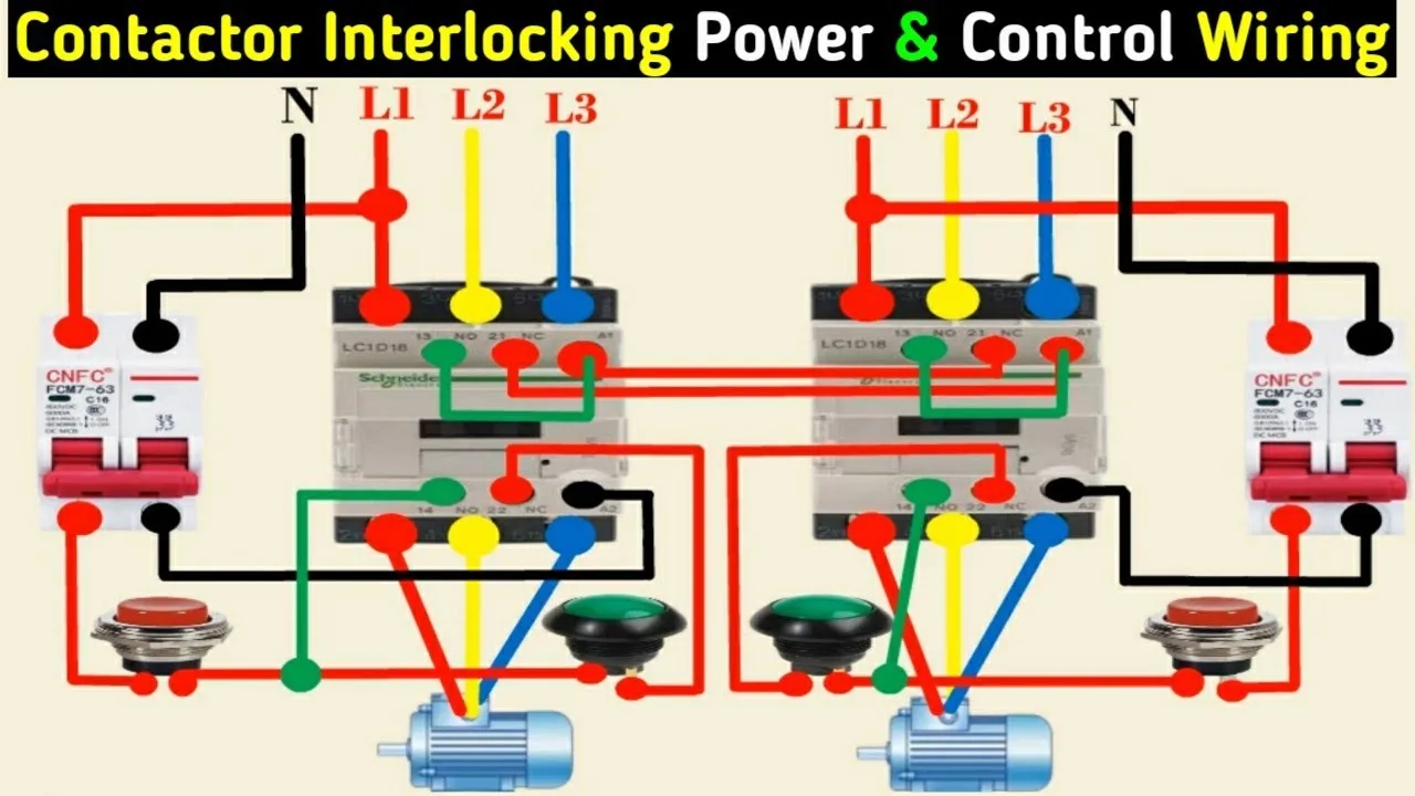 Electrical Interlocking Control Circuit Diagram