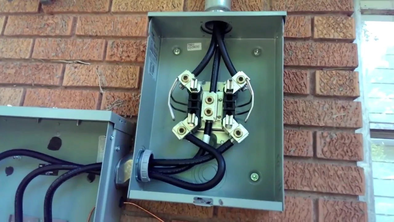 Electrical Meter And Main Panel