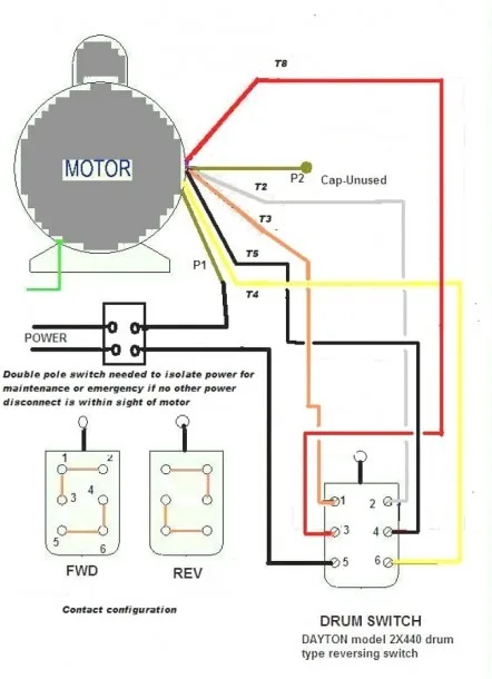 Electrical Motor Wiring Diagram