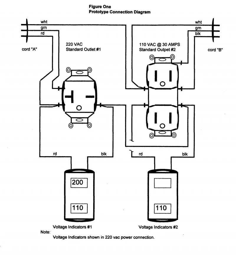 Electrical Wiring Diagrams 110 To 220