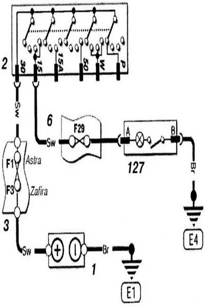 Electrical Wiring Diagrams For Car Chevrolet Viva Opel Astra G Download Free