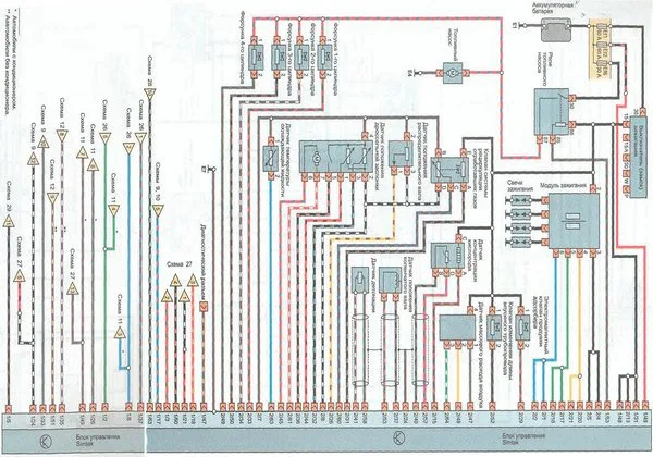 Electrical Wiring Diagrams For Car Subaru Traviq Opel Zafira A Download Free