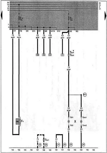 Electrical Wiring Diagrams For Cars Volkswagen Polo 6N 6N2 6Kv Volkswagen Polo 230