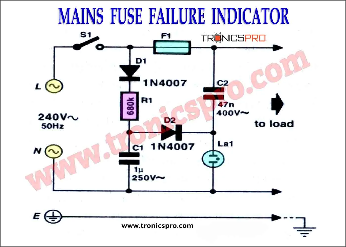 Electronic Dc Fuse Circuit Diagram At Ethan Fuhrman Blog