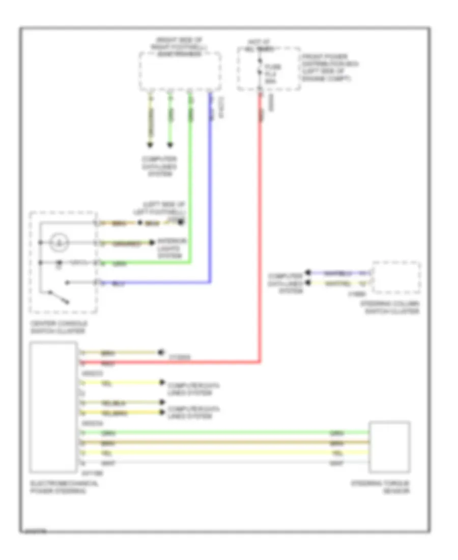 Electronic Power Steering Mini Cooper Works 2009 System Wiring Diagrams Wiring Diagrams