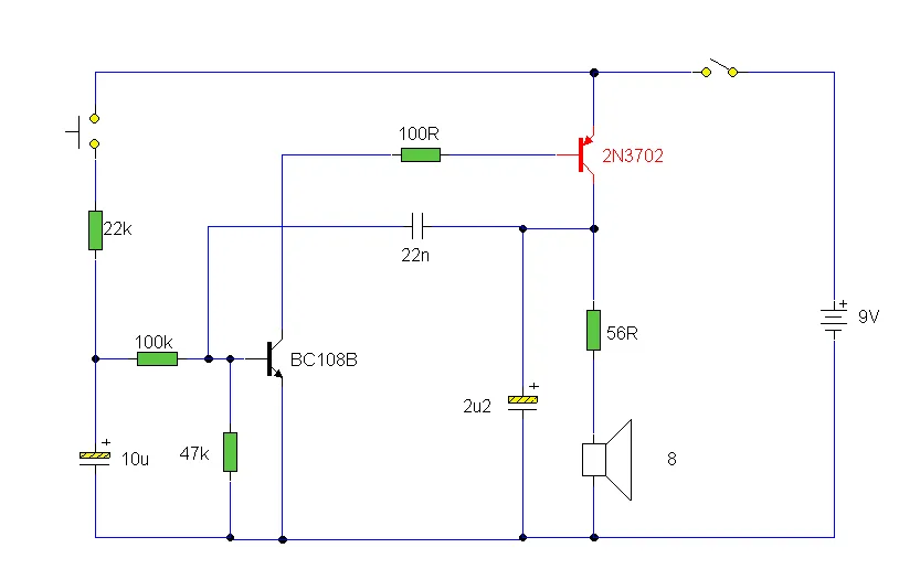 Electronic Siren Circuit Diagram And Instructions