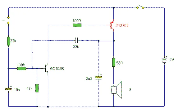Electronic Siren Circuit Tutorial Circuits Music Sound Special Effects Generators
