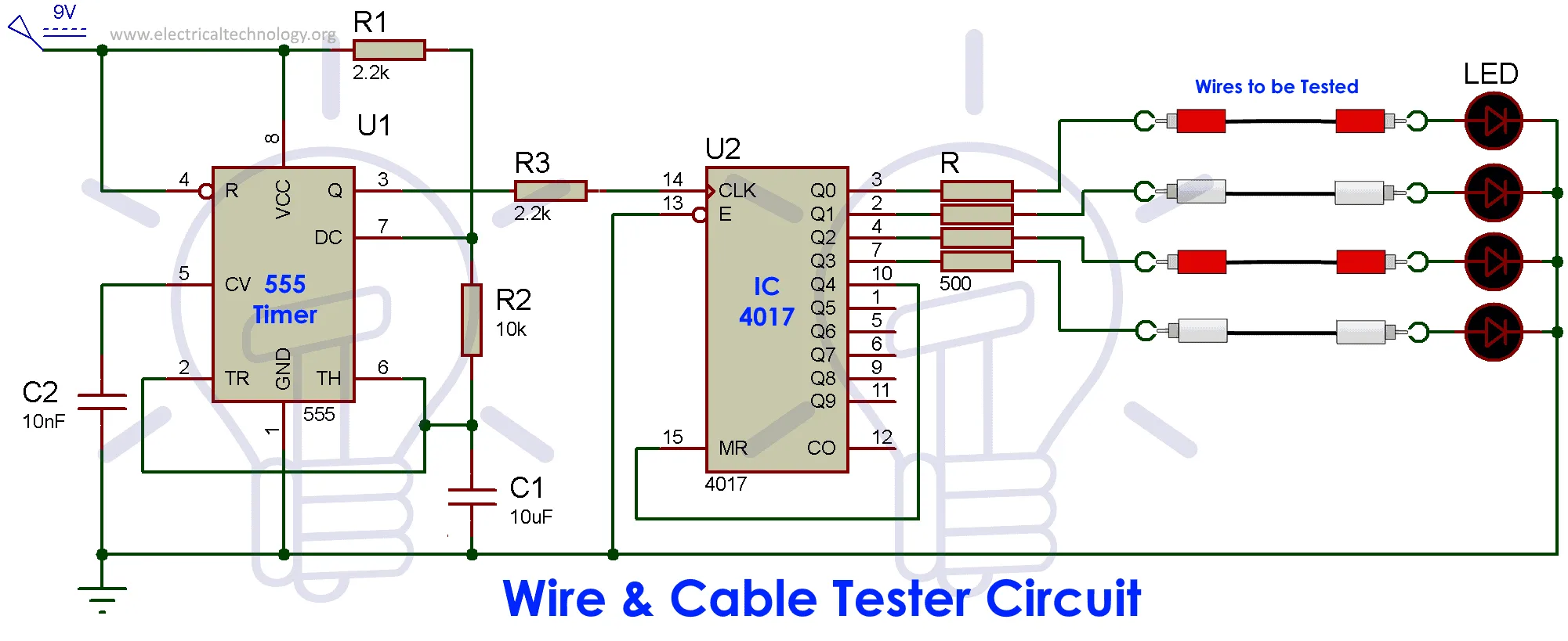 Electronic Tester Circuit Diagram Circuit Battery Capacity D